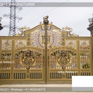 Modern Front Gate Design Outdoor Steel Gate Design Rolling Main Gate Design Small Gate Colour