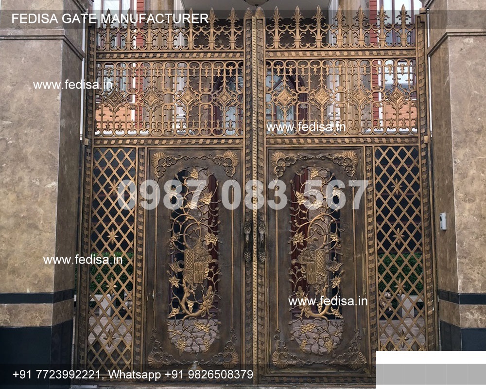 Steel Main Gate Design Steel Gate Design Main Gate Wall Fences And Gates Designs Front Door Steel Gate Design