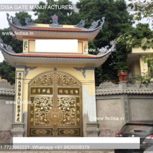 Metal Gate Design High Gate Design Big House Gate Design Grey Colour Gate Design