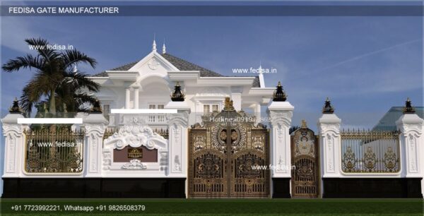 Modern Front Gate Design Lohe Ke Darwaje Ka Design Gate Handle Design Boundary Wall Grill Design
