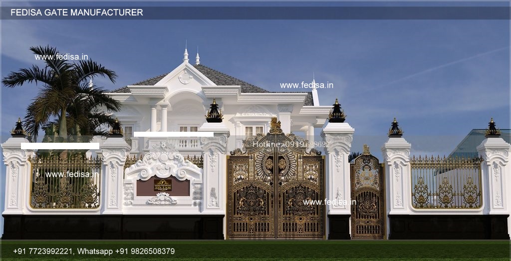 Modern Front Gate Design Lohe Ke Darwaje Ka Design Gate Handle Design Boundary Wall Grill Design
