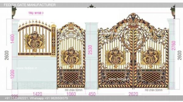 Folding Gate Design Small Gate Design For Home 4 Fold Gate Design Round Gate Design