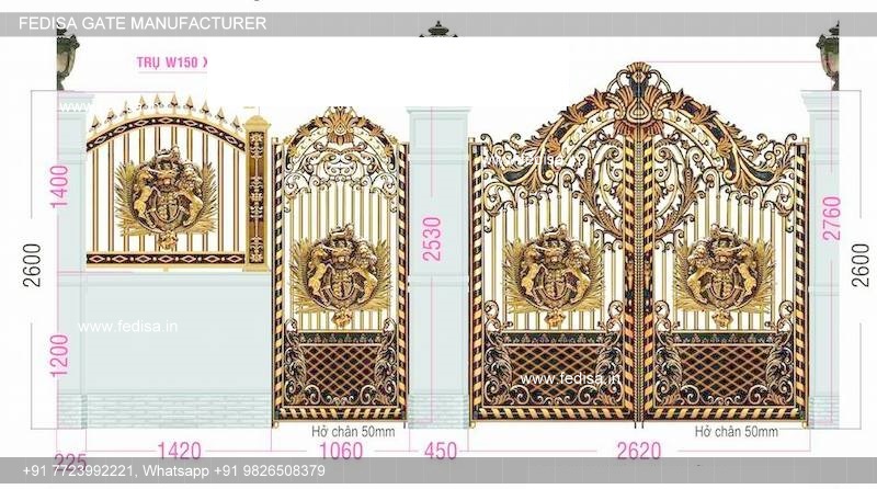 Folding Gate Design Small Gate Design For Home 4 Fold Gate Design Round Gate Design