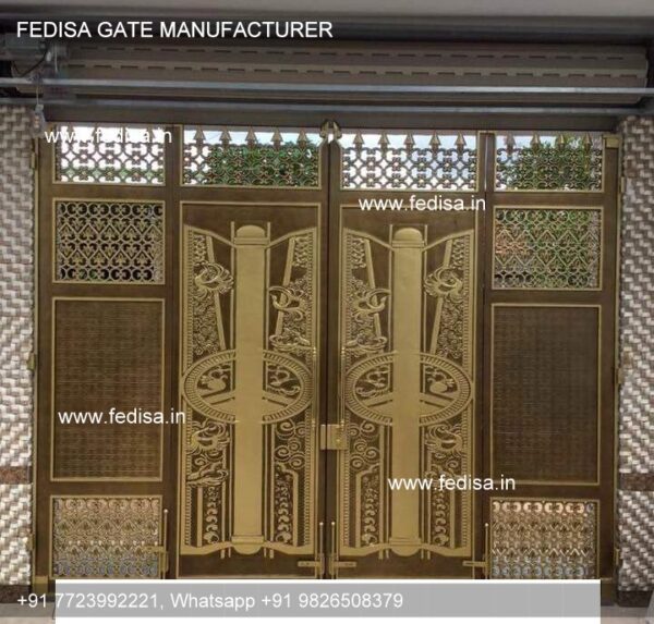 Steel Gate Design For Home Folding Iron Gate Design Best Steel Gate Design Bungalow Main Gate Design