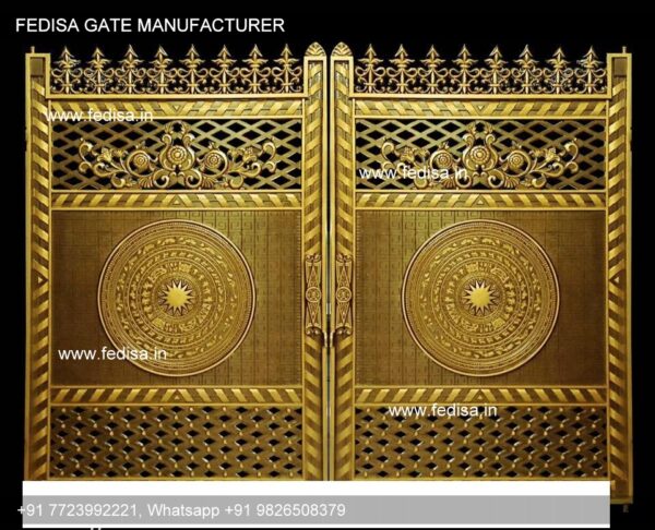 Gate Wall Design Sliding Main Gate Design 2020 Iron Sliding Gate Design Double Door Steel Gate Design