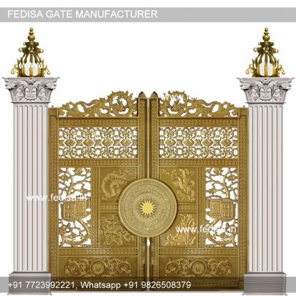 Boundary Gate Design Shop Gate Design Loha Get Dijain Folding Gate Design For House