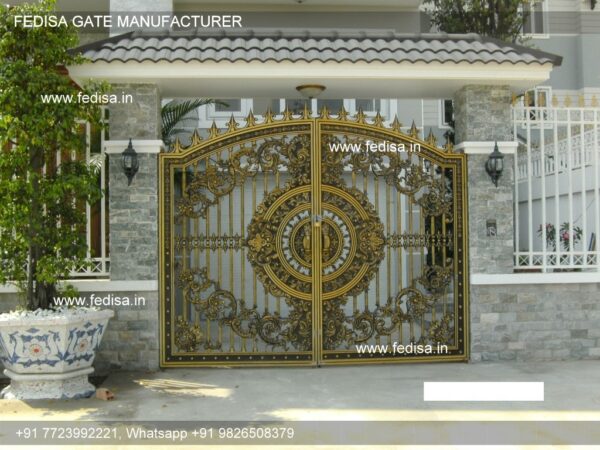 Metal Gate Design Laser Cutting Compound Gate Steel Ke Gate Ka Design Channel Gate Colour