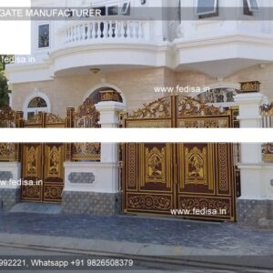 Main Gate Design 10 Feet Main Gate Design Gate Side Wall Design Steel Main Gate Design For Home