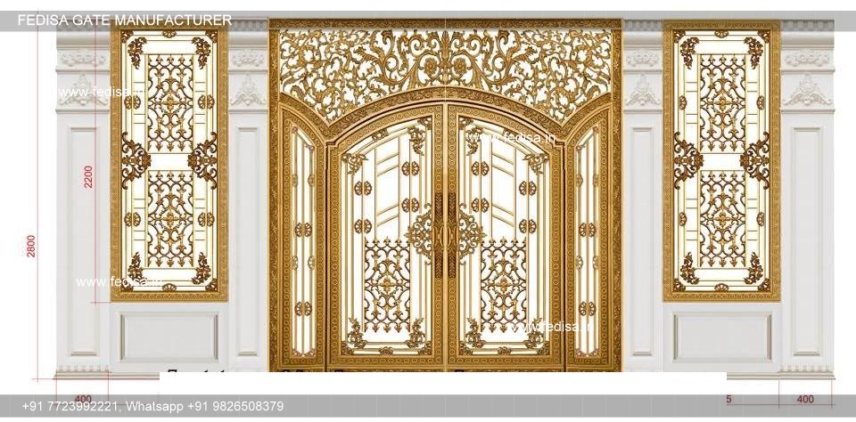 Main Gate Design 2189 Iron Rod Gate Design Gate Upper Grill Design Angle Gate Design