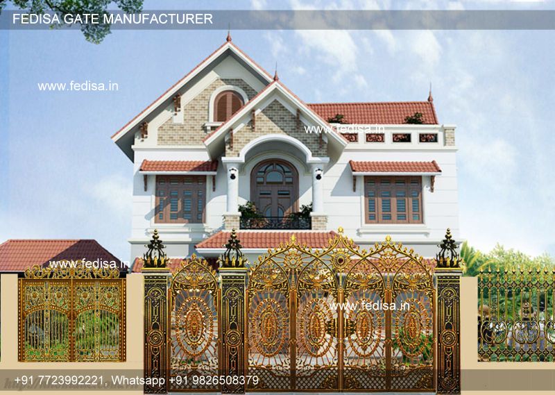 Folding Gate Design Back Gate Design Beautiful Fences And Gates Ghar Ke Gate Ke Design
