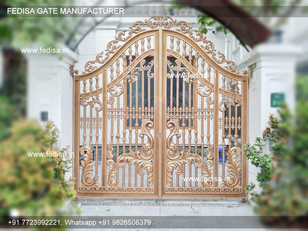 Gate Ka Design Boundary Grill Gate Design Steel Ka Gate Design Stile