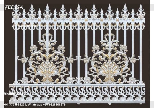 Terrace Design Tubular Iron Grill Colour Modern Roof Railing Design