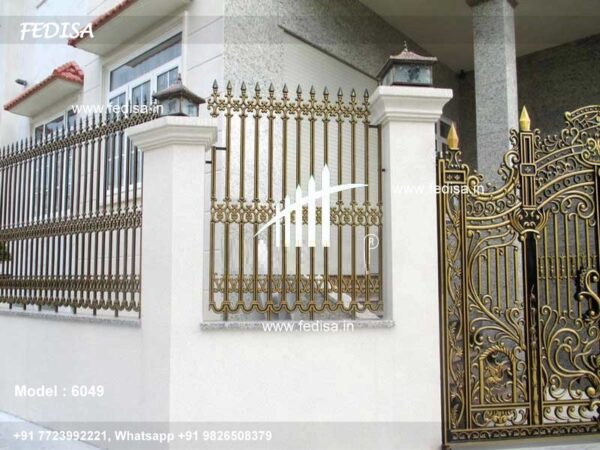 Modern Iron Railing Sliding Window With Grills Outside Tubular Grills Design For Terrace