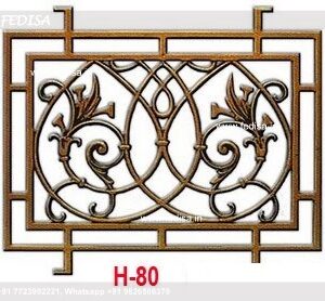 Railing Design In Iron Outside Window Grill Design Temple Railing Design