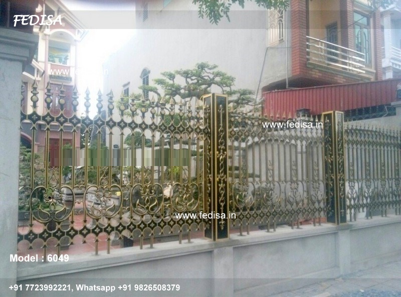 Steel Railing Front Design Front Side Grill Design Jina Railing Design