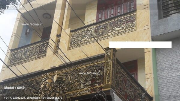 Modern Steel Railing Design For Balcony Simple Grill Window Design Square Steel Railing Design