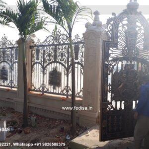 Simple Balcony Railing Design Iron Gate Door Design Roof Railing Design In Iron