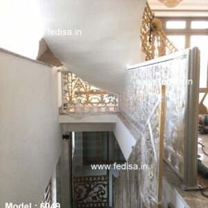 Modern Horizontal Railing Aluminium Sliding Window Grill Jeene Ki Railing Design