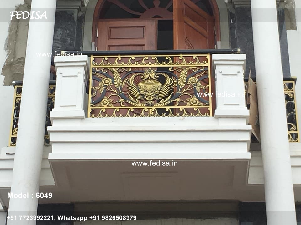 Steel Railing Stairs Design Net Grill Design Industrial Railing Design