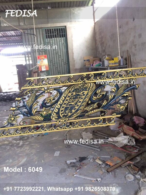 Railing Tiles Design Outer Grill Design Balcony Ss Design