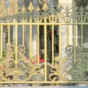Steel Railing Design Square Pipe Lightweight Window Grill Design Steel Grill With Glass Design For Balcony