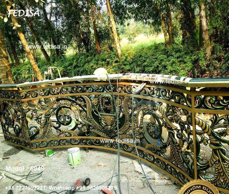 Grill Design Steel Railing Door Gate Grill Design Makan Ki Railing Ka