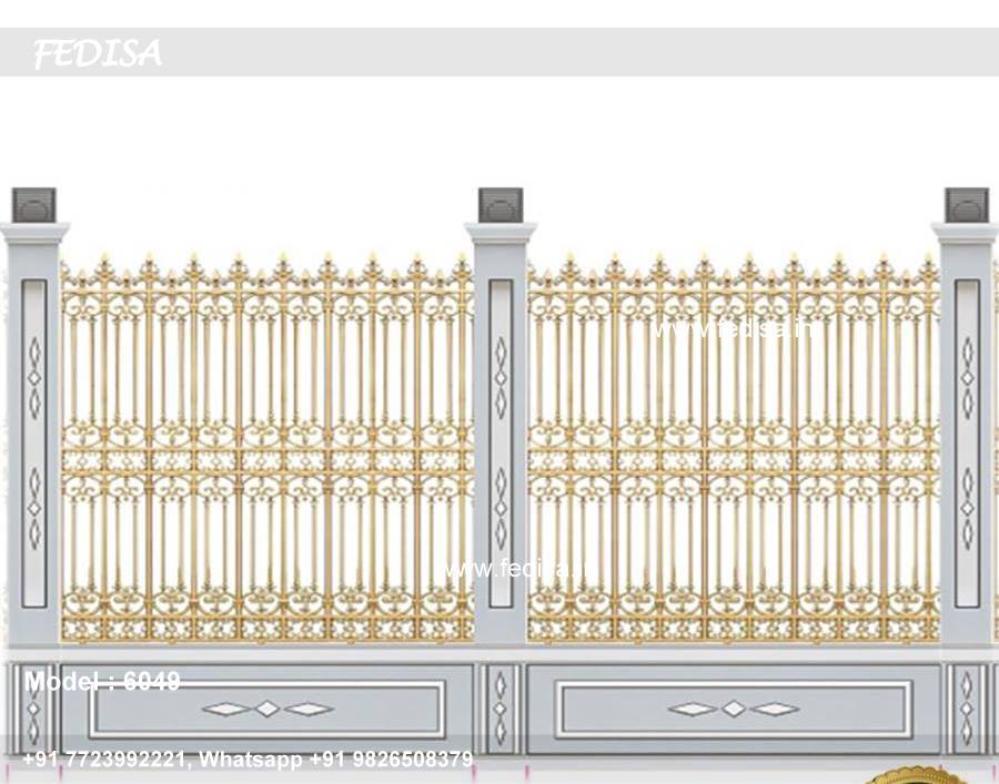 Fibre Railing Design Church Window Grill Design Front Garden Wall With Railings