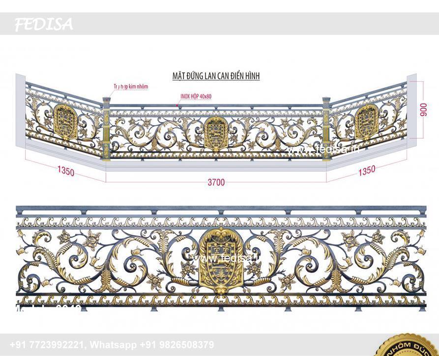 Jeena Railing Design Iron Half Window Grill Design Traditional Railing
