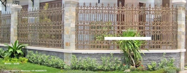 Terrace Concrete Railing Design Steel Grill Design For Home Grill Design Glass