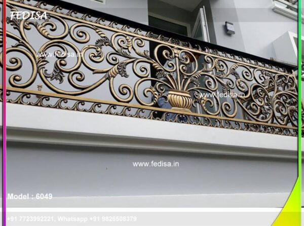 Latest Steel Grill Design For Balcony Window Pipe Grill Design New House Railing Design