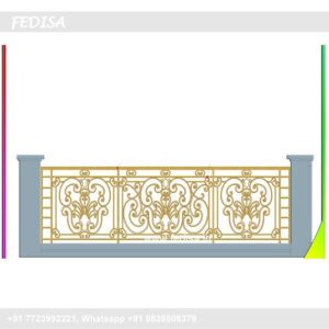 Stair Pipe Railing Grill Design New Model 2020 Railing Design In Glass