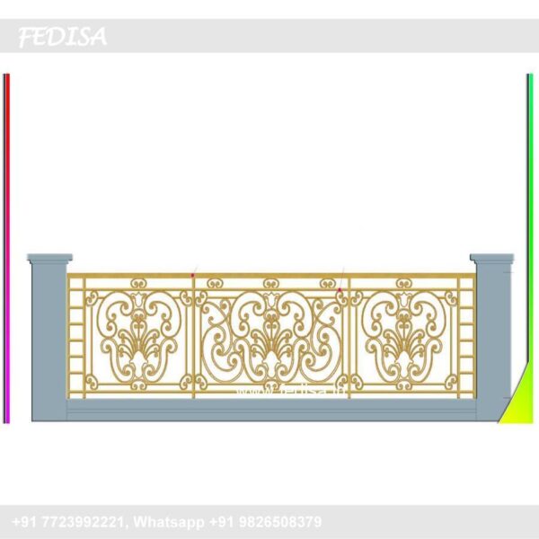 Stair Pipe Railing Grill Design New Model 2020 Railing Design In Glass