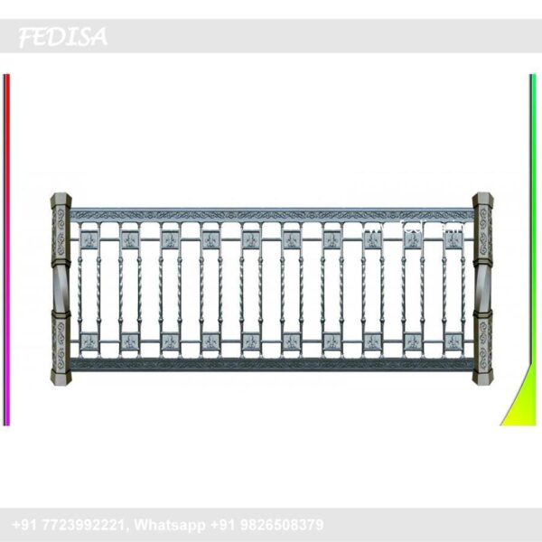 Staircase Railing Design Iron Grill Darwaza Design House Rails Design