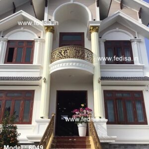 Steel Railing Design For Home With Glass Grill Gate Door Chhat Ki Railing Ki Design Lohe Ki