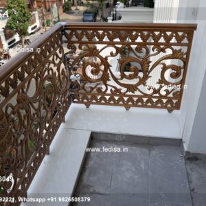 Simple Ss Railing Design Aluminium Safety Grill Best Steel Grill Design For Balcony