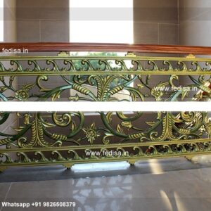 Roof Railing Grill Design Grill Design Flower Design Glass Railing
