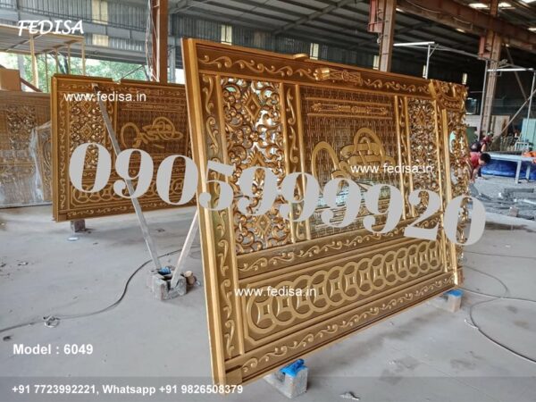 Small Porch Railing Main Door Grill Colour Steel Railing For Round Balcony