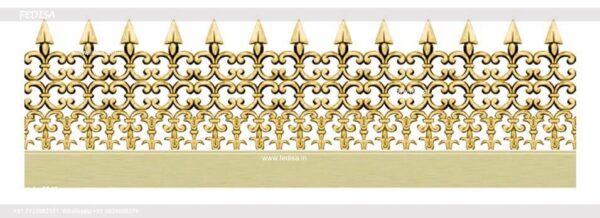 Railing Boundary Design House Main Gate Grill Design Modern Rod Iron Railing