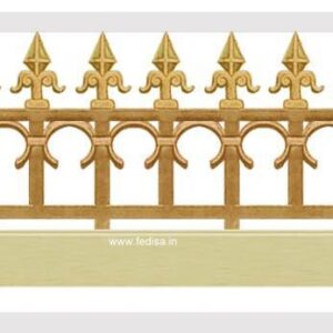 Modern Rod Iron Railing Aluminium Section Window With Grill House Railing Front Design