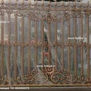 Best Roof Railing Design Main Door Grill With Mosquito Net Boundary Iron Railing