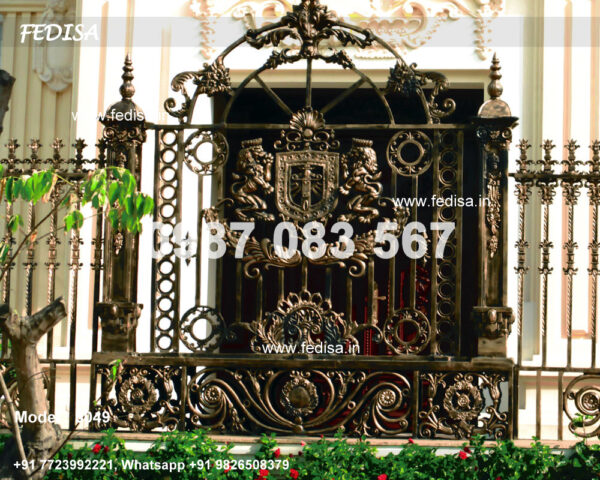 Balcony Ss Glass Design Safety Grill Gate Design For Main Door Price Cast Iron Pipe Railing