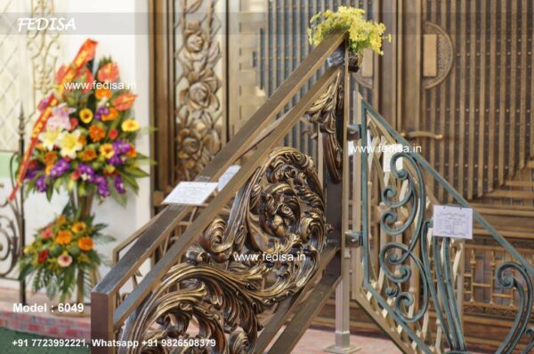 Railing For Roof Terrace Closed Terrace Grills Design Railing Wala Gate