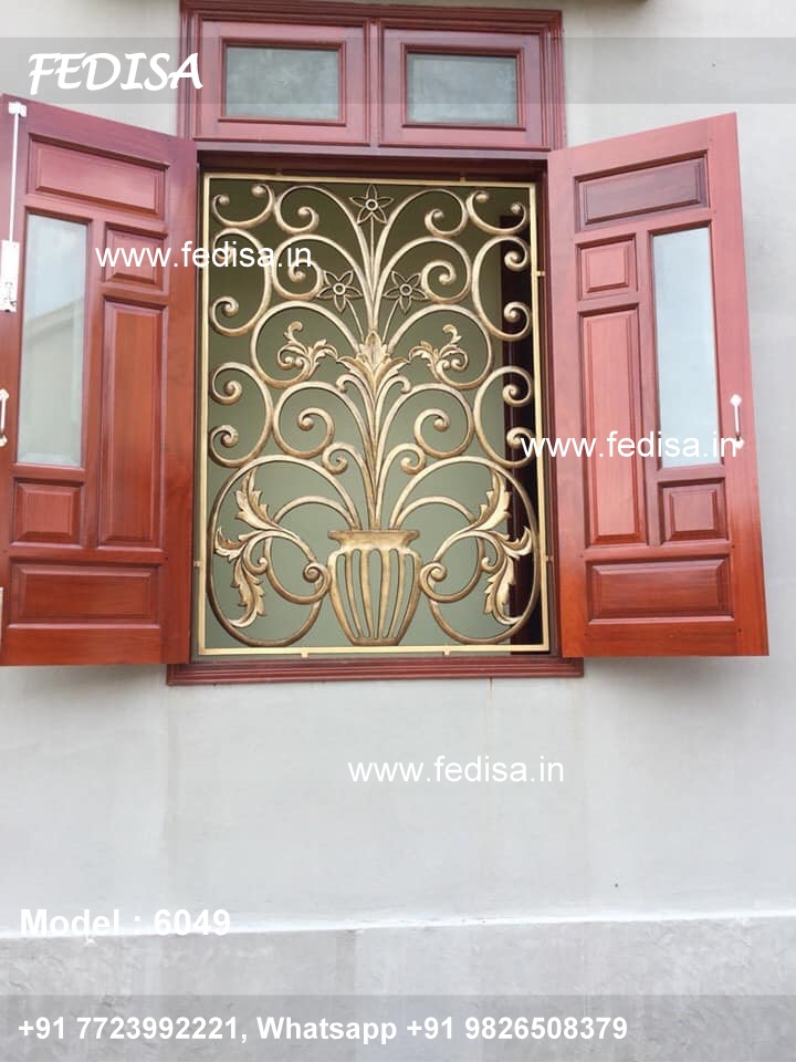 Staircase Steel Handle Design Aluminium Grill Gate Balcony Grill Design Latest