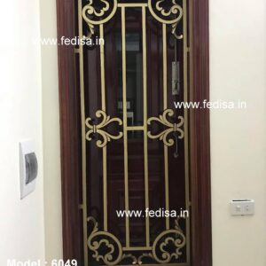 Contemporary Wrought Iron Railings Grill In Window Design Glass Railing Design Balcony