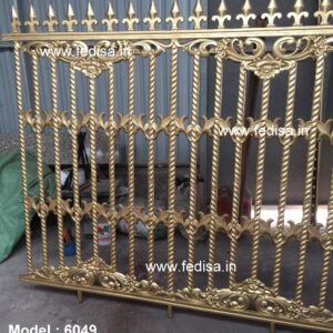 Indian House Front Railing Design Brass Grill Design Steel Railing Roof Design