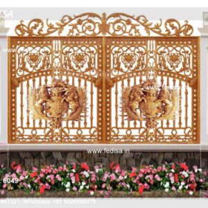 Home Front Side Railing Design Wooden Safety Door With Grill Design House Sitout Steel Designs