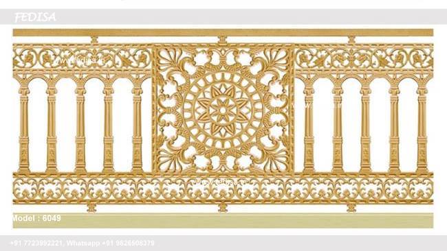 Balcony Metal Railing Design Single Grill Door Design Boundary Steel Railing