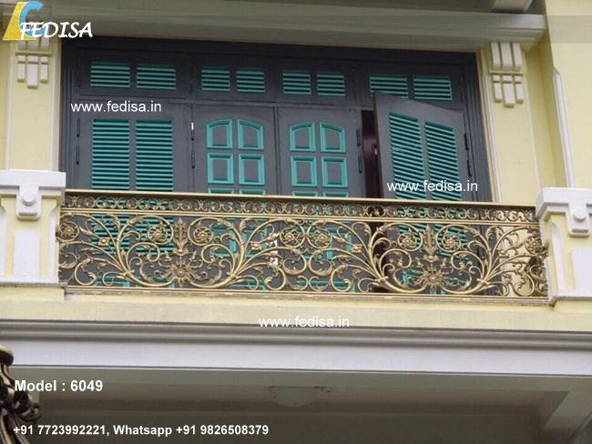 Steel Railing Design For Gallery Iron Grill Flower Design Railing Design 2021