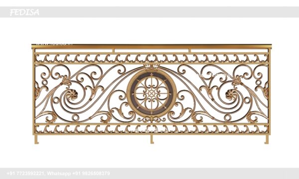 Latest Roof Railing Design Iron Grill For Terrace Outdoor Modern Railing