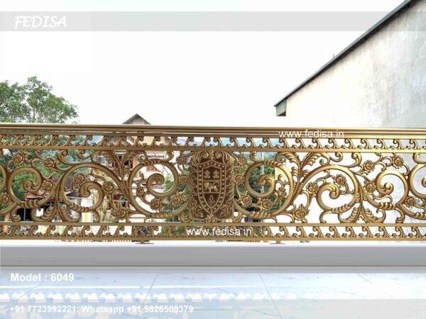 Railing Lohe Ki Design Simple Modern Grill Design 2Nd Floor Railing Design
